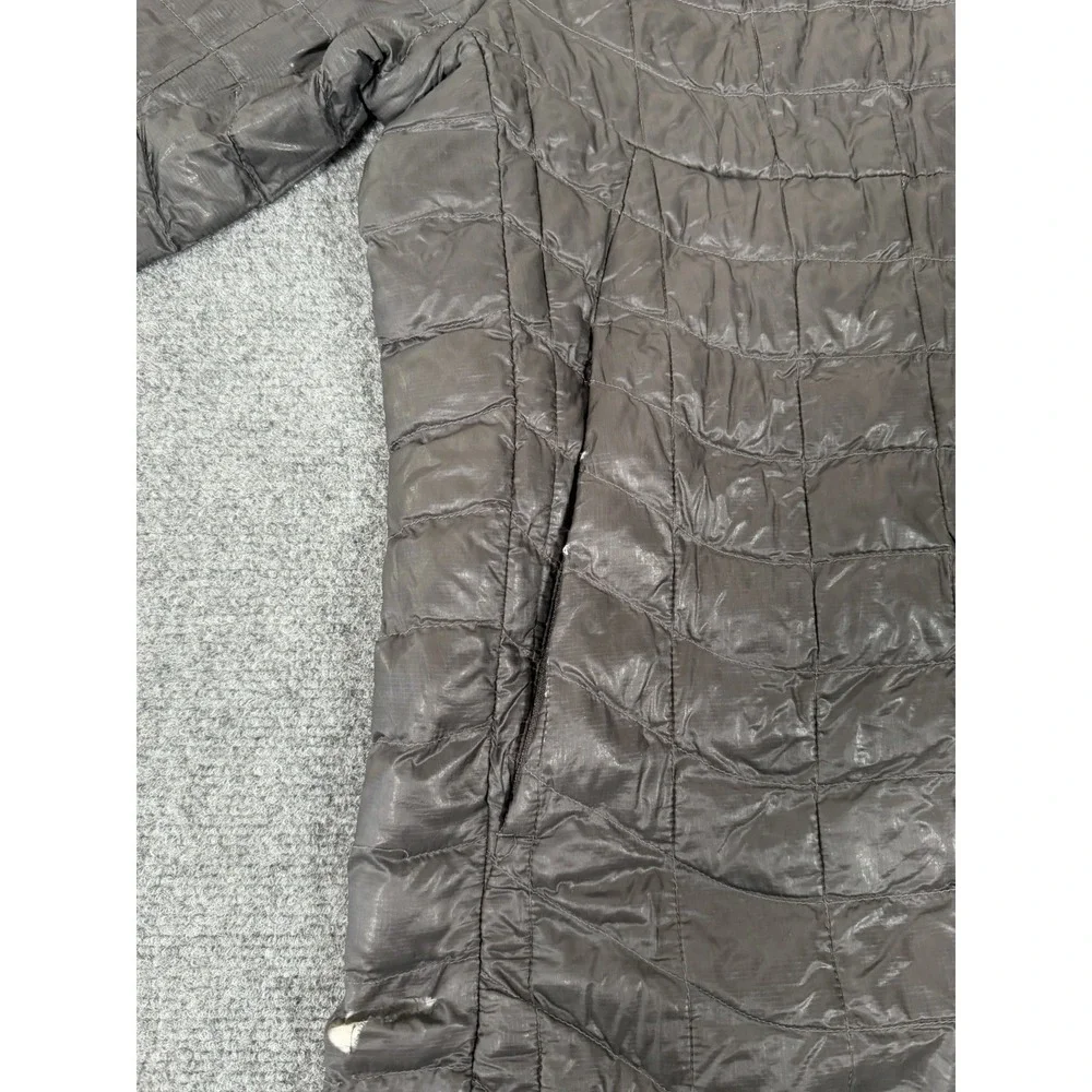 The North Face ThermoBall Hooded Jacket Men's Large Gray Insulated Puffer